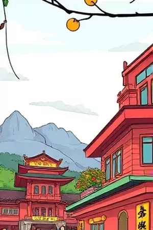 《拾光理发店》封面：老式理发椅旁摆着一面圆镜